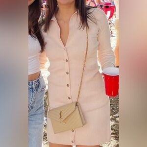 Intermix button down dress